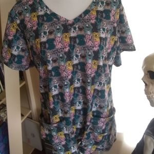 Doggy Sketcher Scrubs